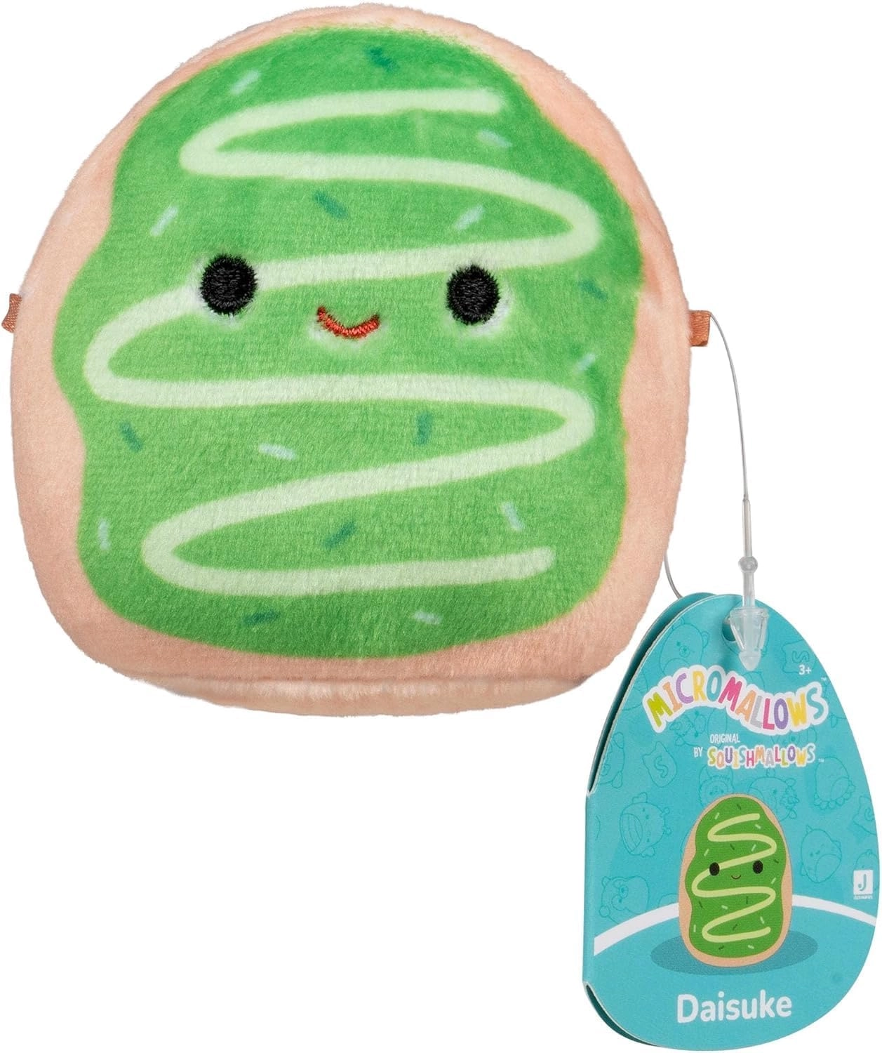 Jazwares | Squishmallows Micromallows Set Ingred, Amelie & Daisuke - 3er Set Plush 6cm