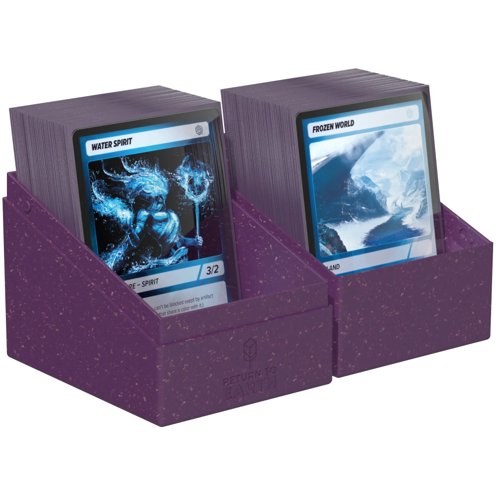 Ultimate Guard | Return To Earth Boulder Deck Case | 133+ Standardgröße Violett