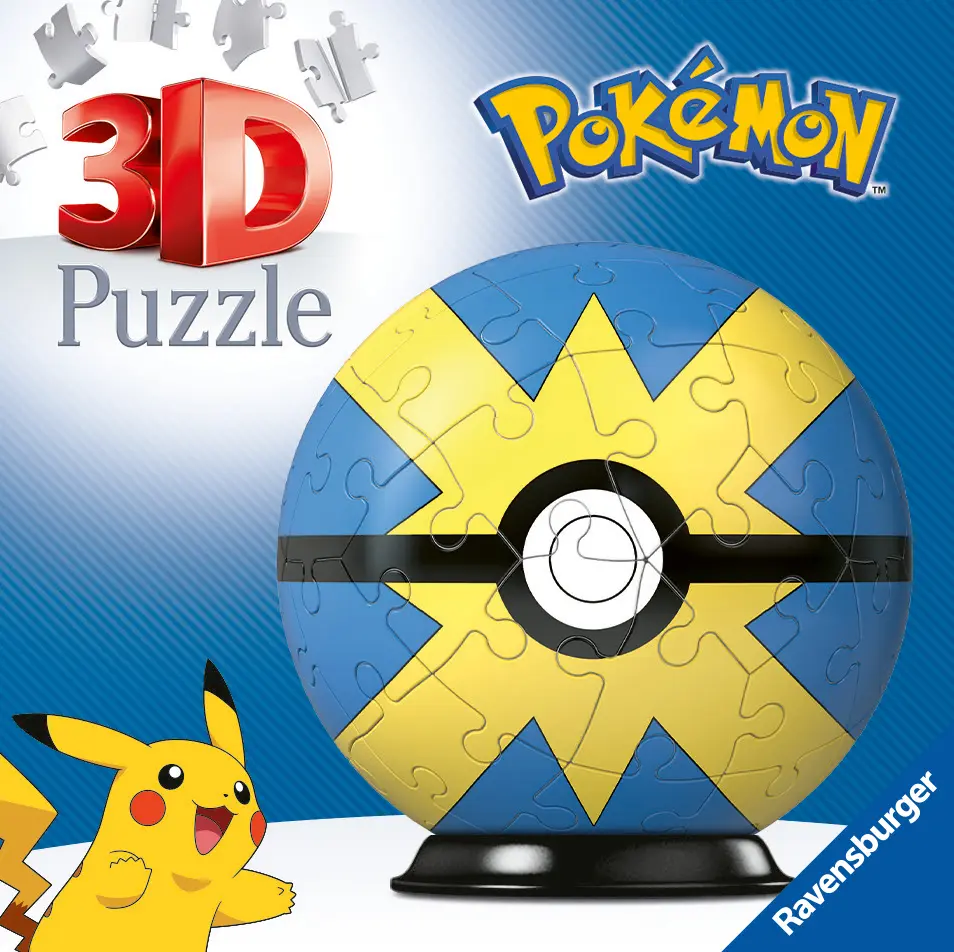 Ravensburger | Pokémon Flottball-Ball | 3D Puzzle