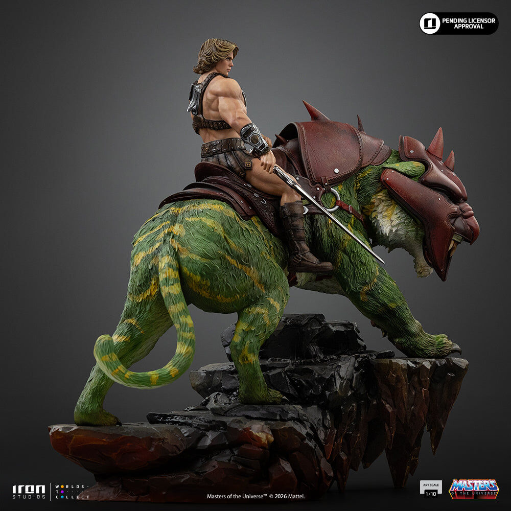 Iron Studios | He-Man and Battle Cat | Masters of the Universe (2026) Art Scale 1/10