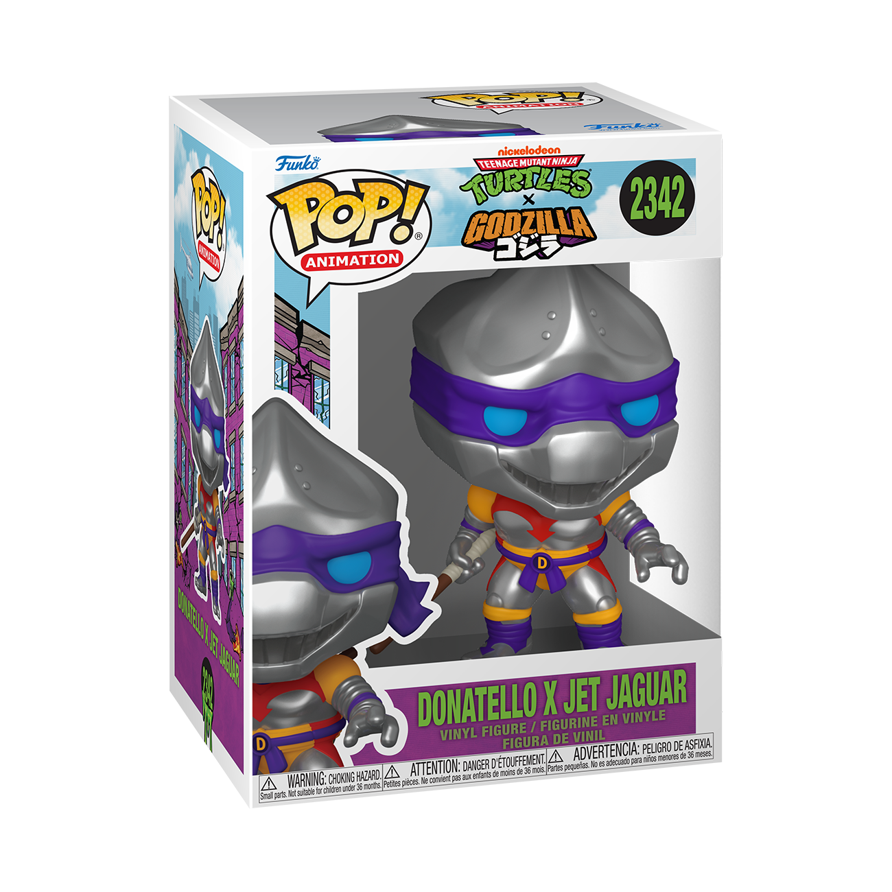 Pop! Vinyl | Donatello X Jet Jaguar | Teenage Mutant Ninja Turtles