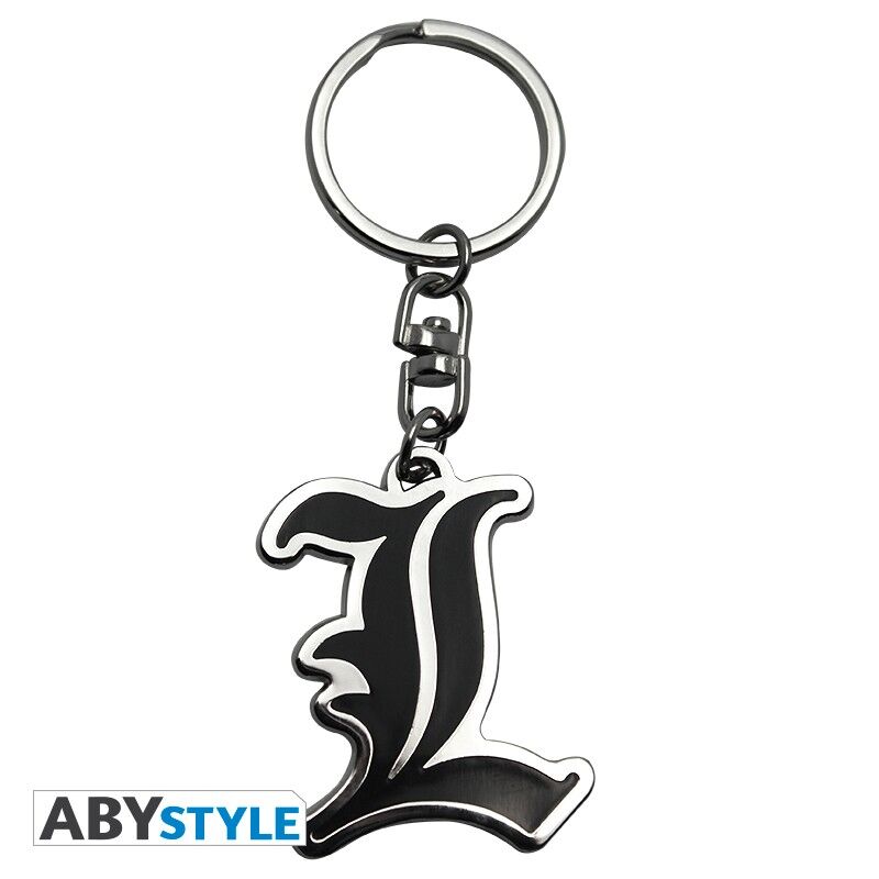 Abysse | L-Symbol Keychain | Death Note