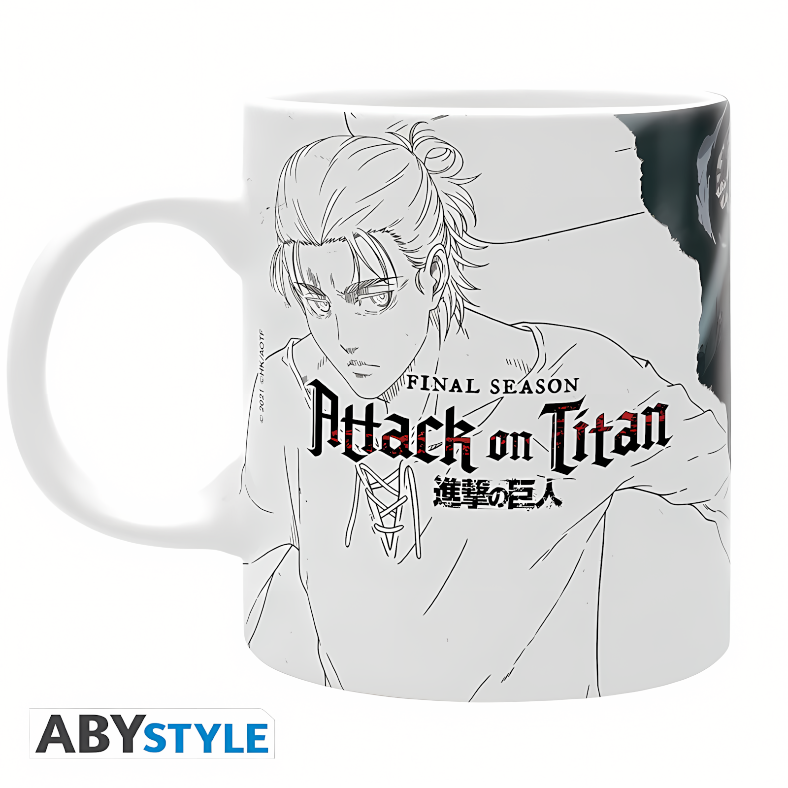 Abysse: Attack On Titan - Mug (320ml) - Key Art S4