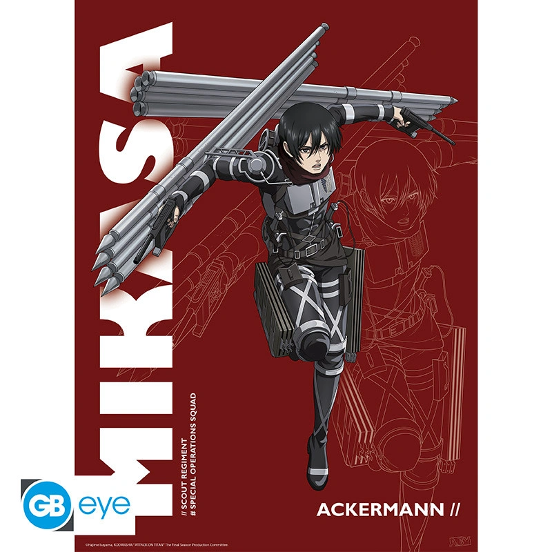Abysse: Attack on Titan - Chibi Set 2 Poster (52 x 38cm) - Set 1