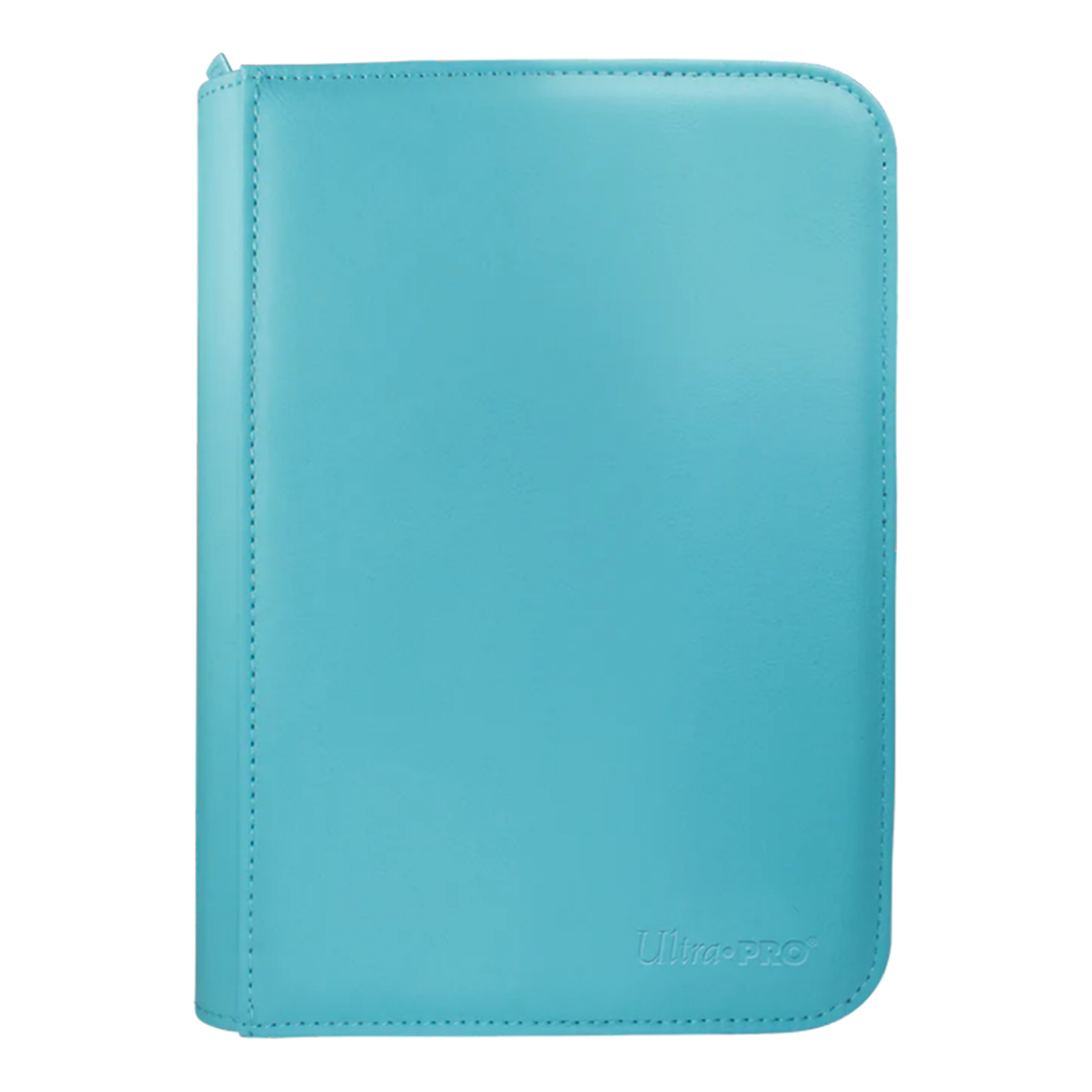 Ultra Pro | Vivid - Light Blue | 4-Pocket Zippered PRO-Binder