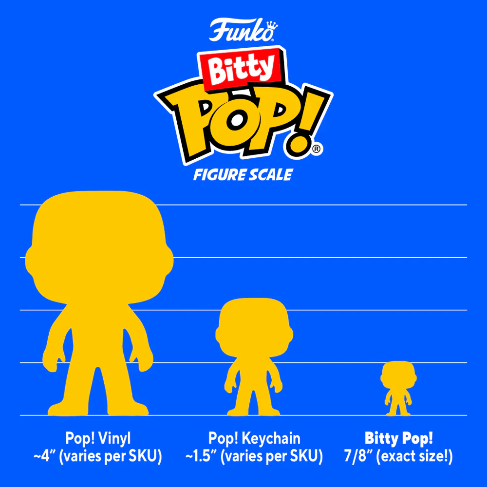 Bitty POP!: Pokémon Charmander - 4 Pack Series 2