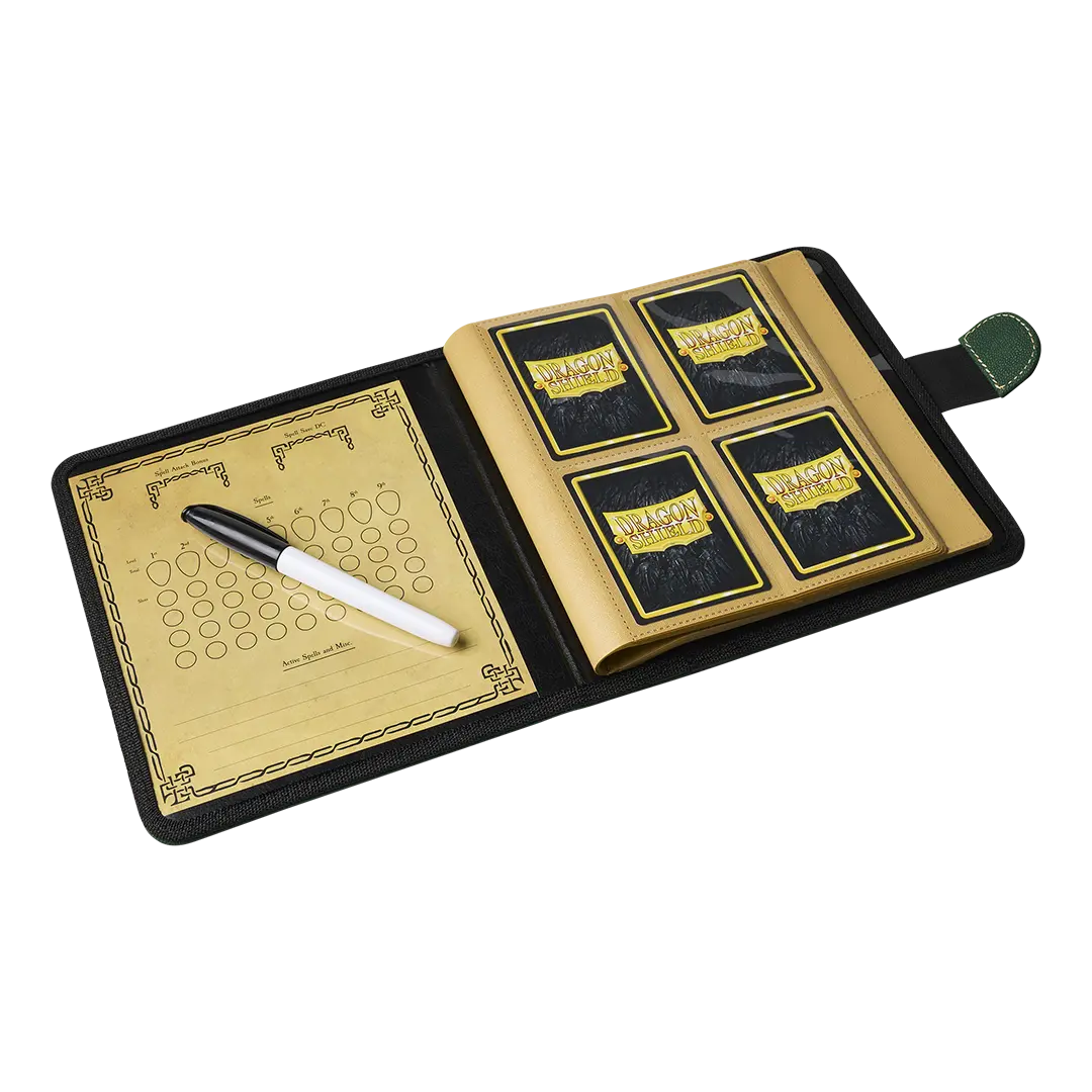 Dragon Shield: Spell Codex - Forest Green