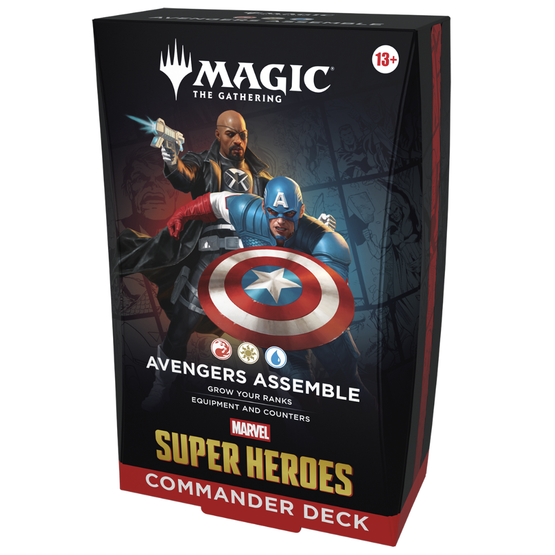 Magic: The Gathering | Marvel Super Heroes | Commander Decks (4) (EN)