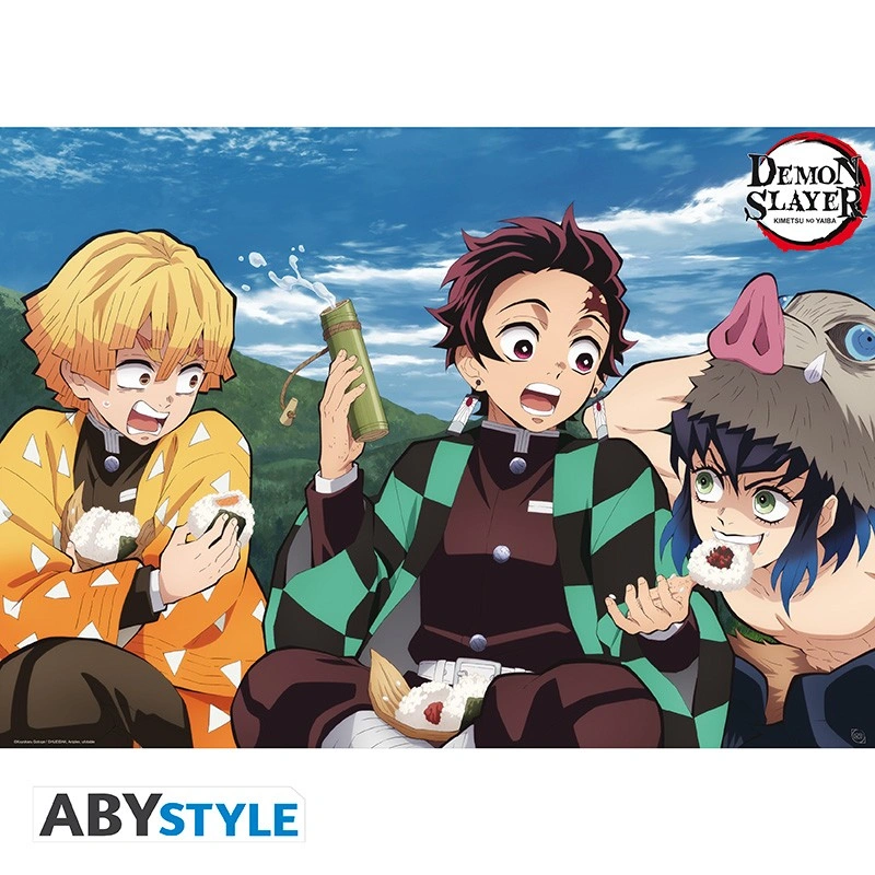 Abysse | Demon Slayer - 9 Posters (21 x 29,7cm) - Portfolio Season 1