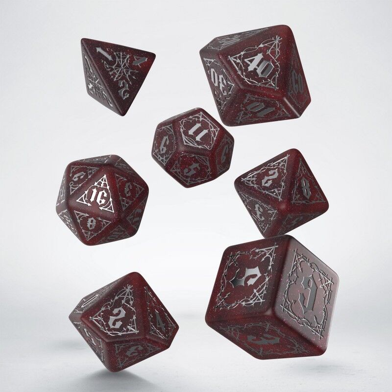 Q Workshop | Scarlet | Bloodsucker Dice Set
