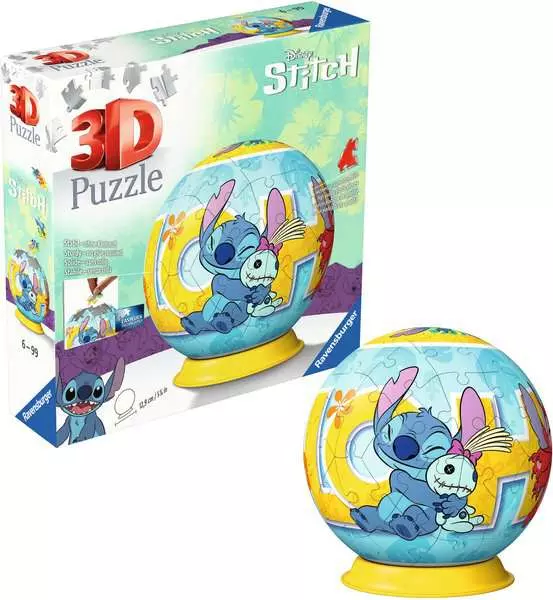 Ravensburger | Disney Stitch | 3D Puzzle-Ball