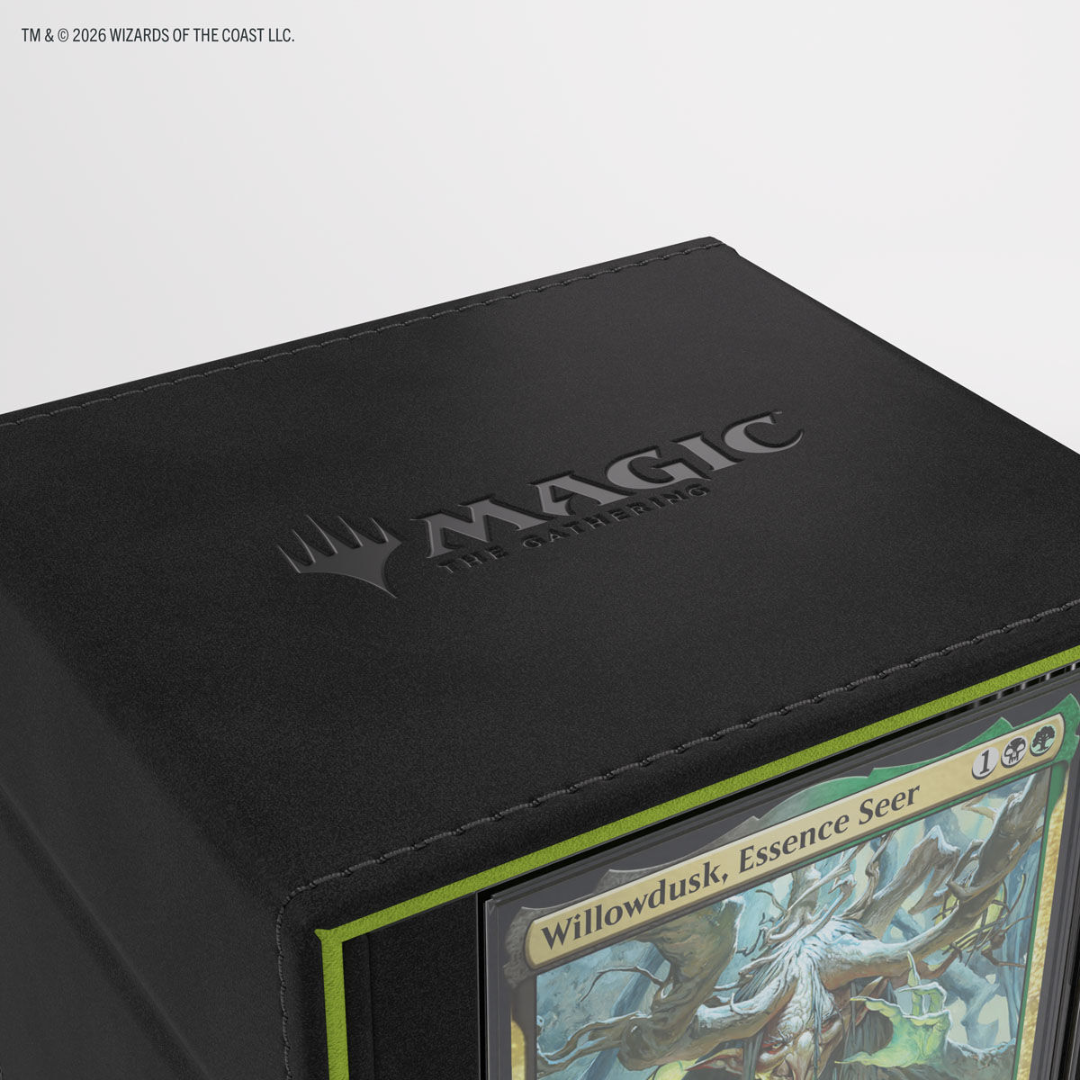 Gamegenic | Secrets of Strixhaven - Schwarz/Grün | Deckbox Squire Plus100+ XL