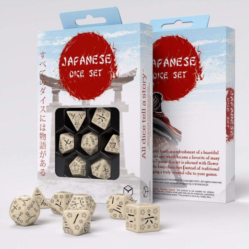 Q Workshop | Last Words Stone | Japanese Dice Set