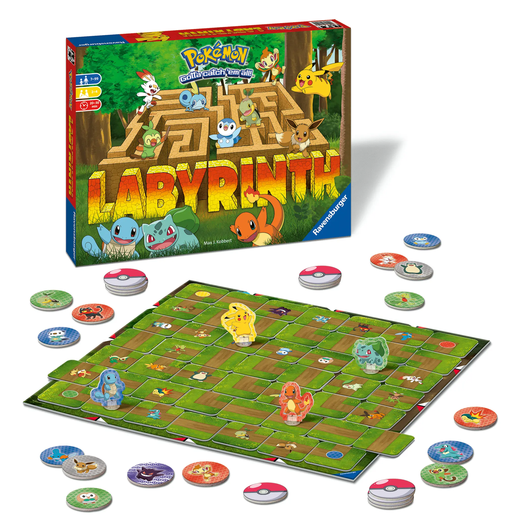 Ravensburger | Pokémon Labyrinth | Gesellschaftsspiel