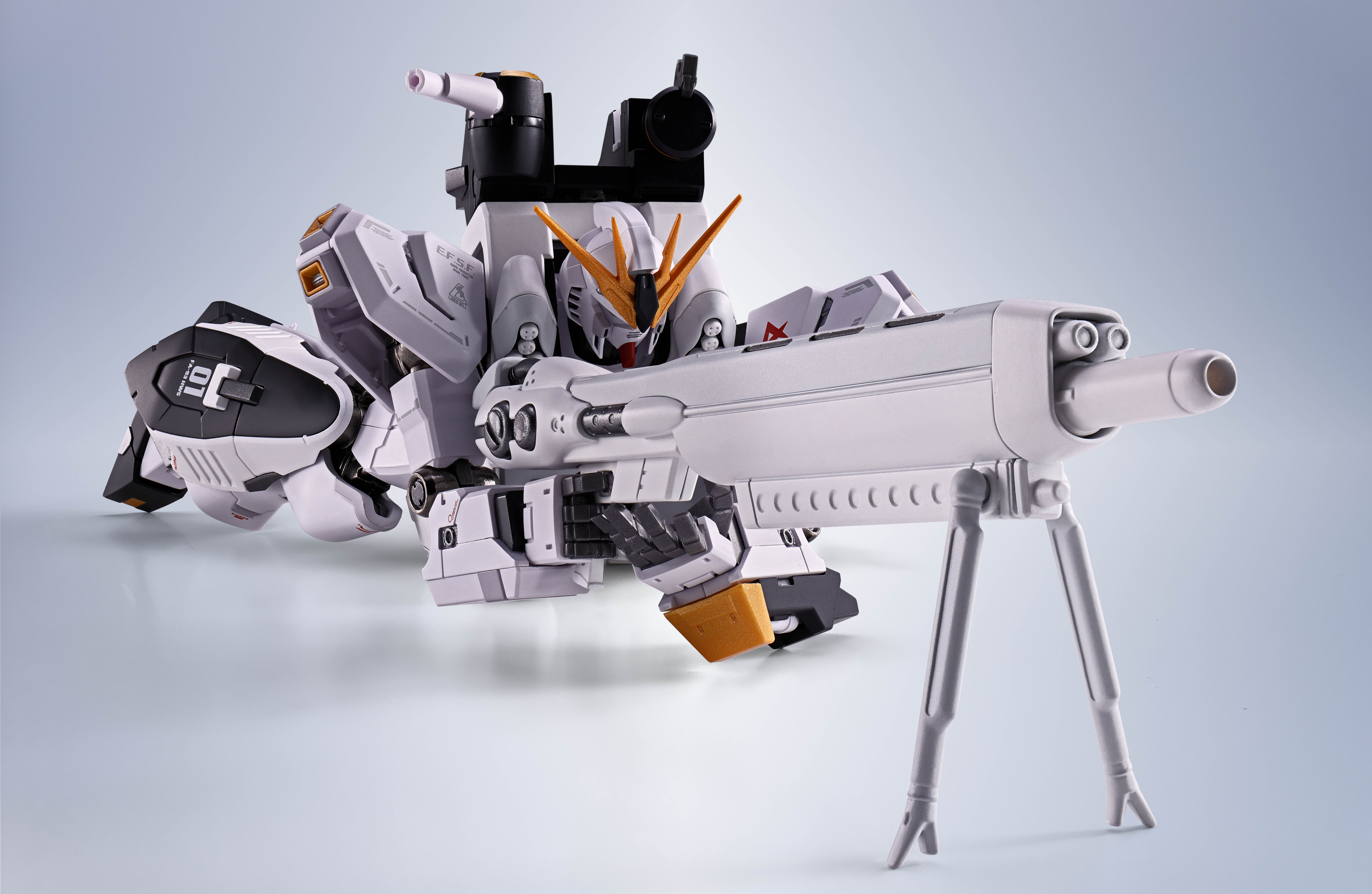 Tamashii Nations | HWS ＆ Display Parts Set For ν Gundam The Robot Spirits (15cm) | Mobile Suit Gundam