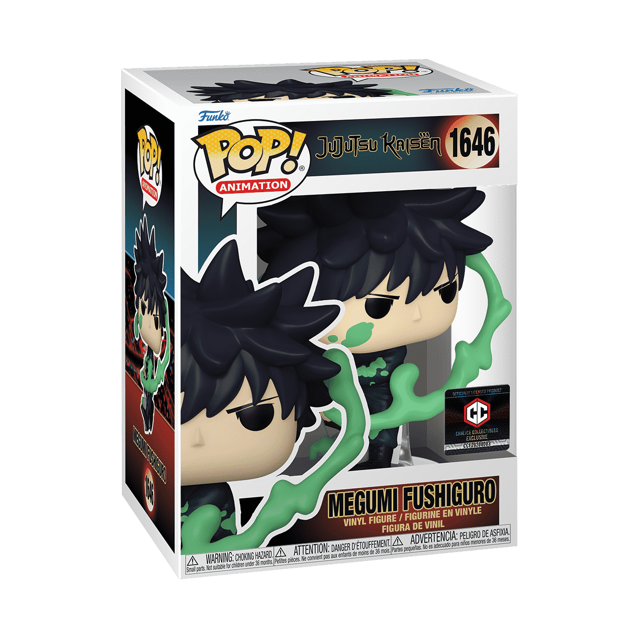 POP! Animation: Megumi Fushiguro (Paint) - Jujutsu Kaisen (CH)