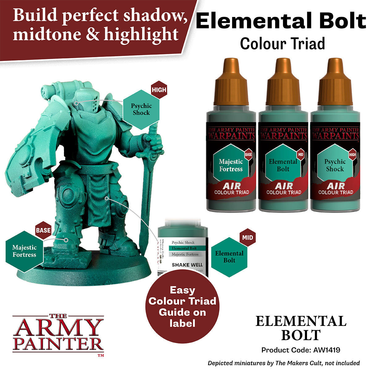 The Army Painter - Elemental Bolt - Warpaints Air
