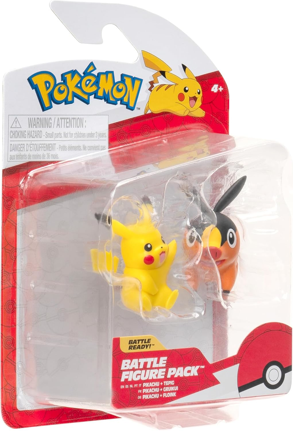Pokémon | Battle Figure 2 Pack | Tepig & Pikachu