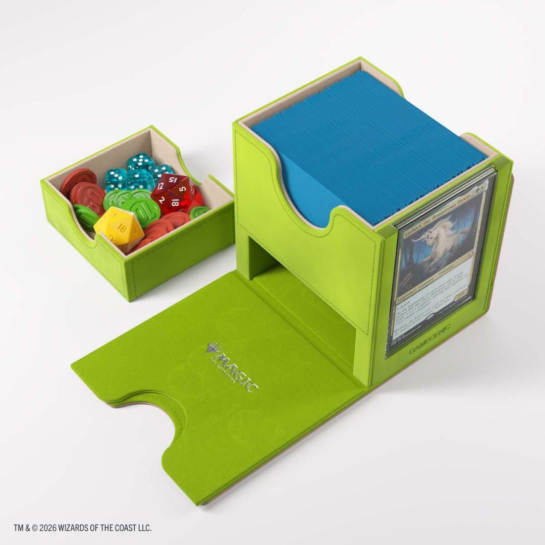 Gamegenic | MTG: Reality Fracture - Vigorbloom | Sidekick Pro Convertible Deckbox 100+ XL
