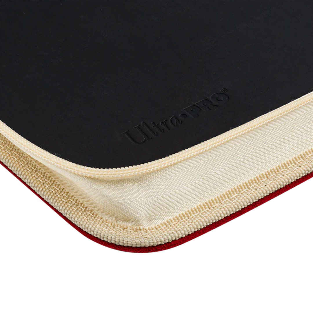 Ultra Pro | Vivid Deluxe - Red | 9-Pocket Zippered PRO-Binder