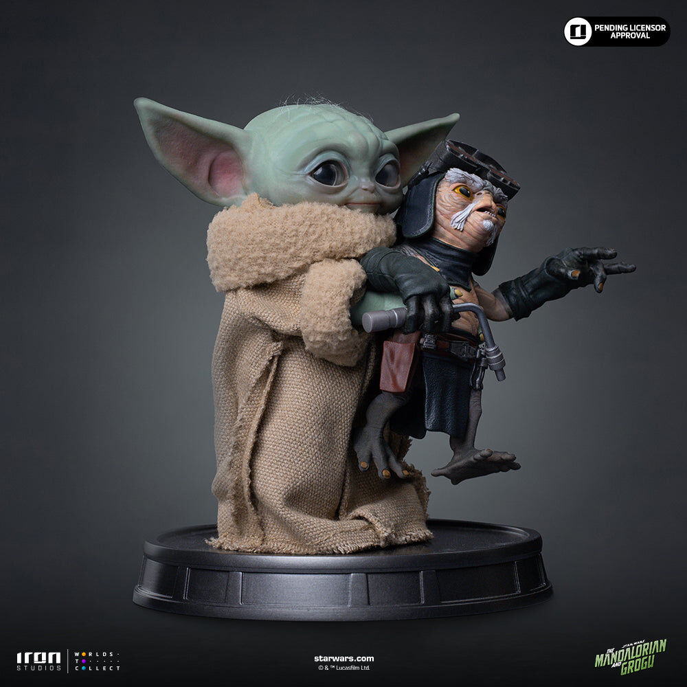 Iron Studios | Grogu No Squeezy | Mandalorian and Grogu Movie Legacy Replica 1/4