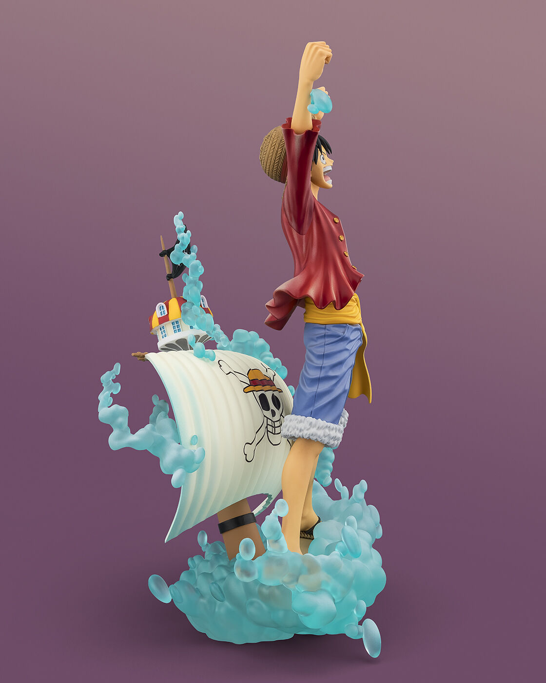 Tamashii Nations | Monkey D. Luffy - Setting Out For The New World - (STARTune) Figuarts Zero (25cm) | One Piece