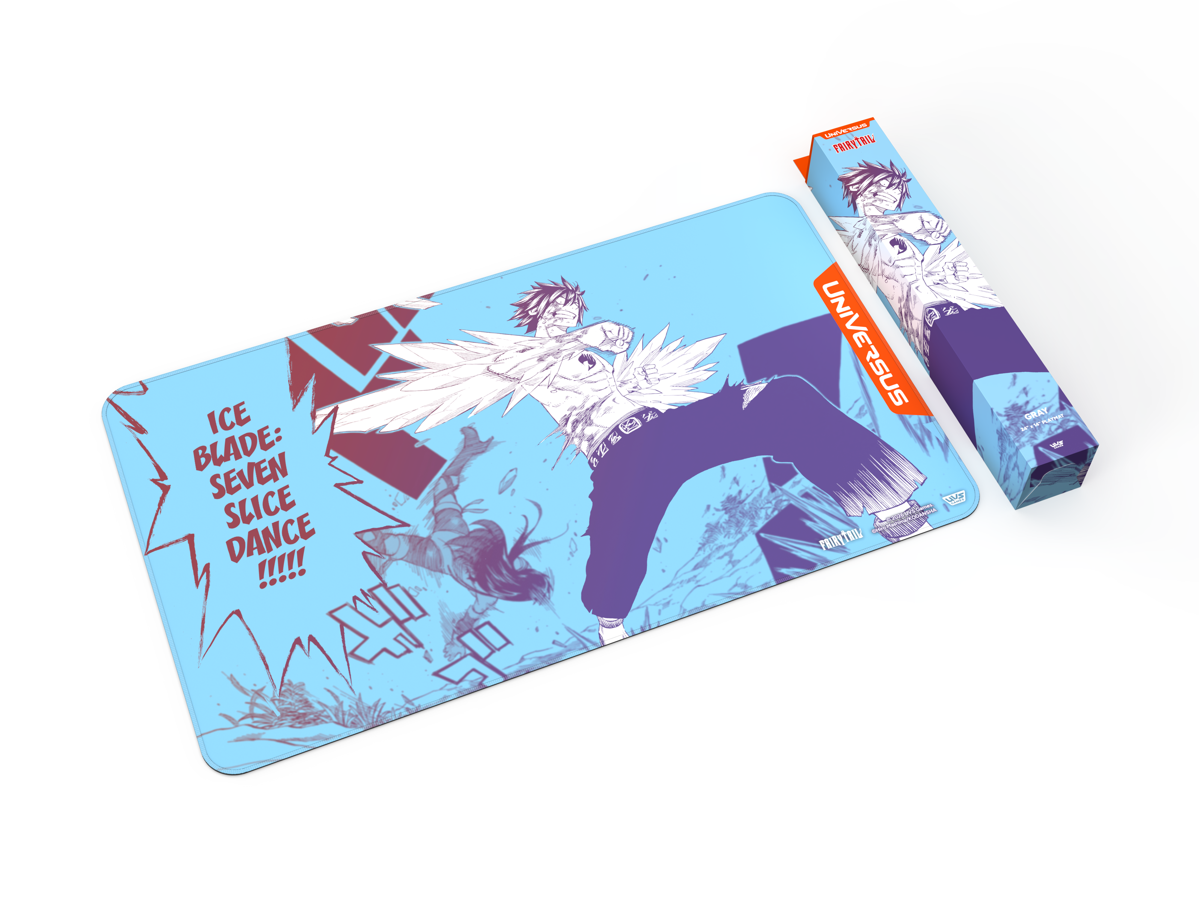 UniVersus TCG | Fairy Tail: All Fired Up! - Gray | Playmat