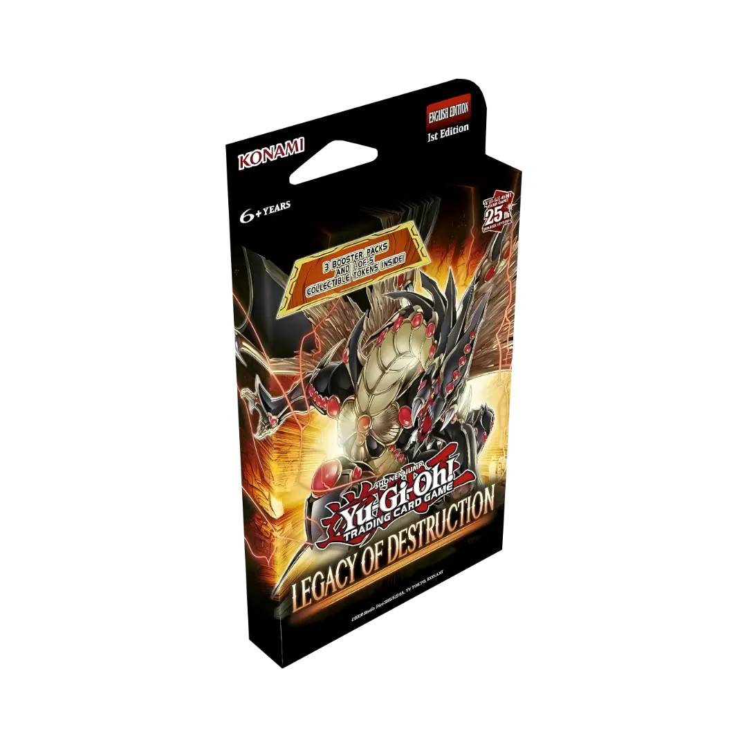 Yu-Gi-Oh!: Legacy of Destruction - 3 Pack Tuckbox (EN)