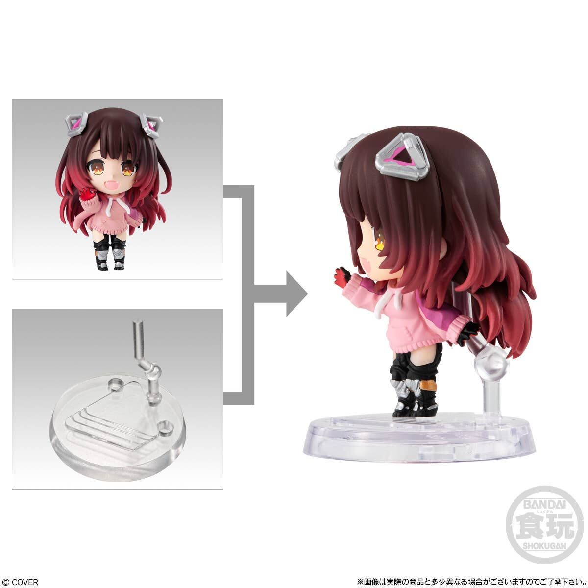 Bandai | Blind Packs Stylized Collection Vol.3 (5,5cm) | Hololive (8pcs)