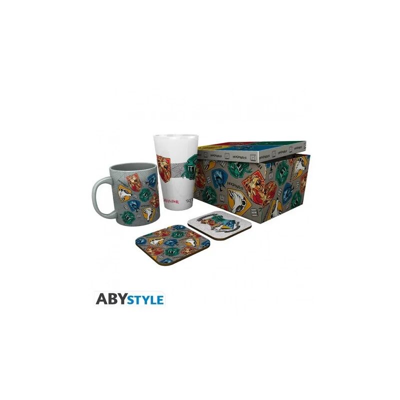 Harry Potter | Stand Together | Gift Set (XXL Glass, Mug & 2 Coasters)
