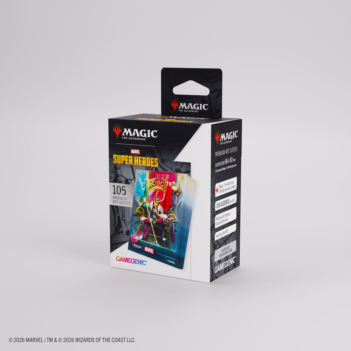 Gamegenic | Marvel Super Heroes - Loki | Premium Art Sleeves