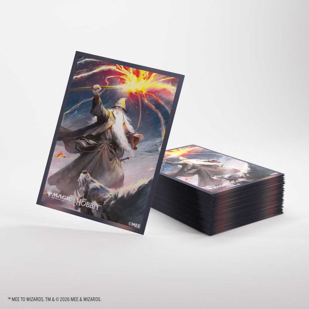 Gamegenic | MTG: The Hobbit - Gandalf, Shadows Foe | Premium Art Sleeves (105 Stk.)