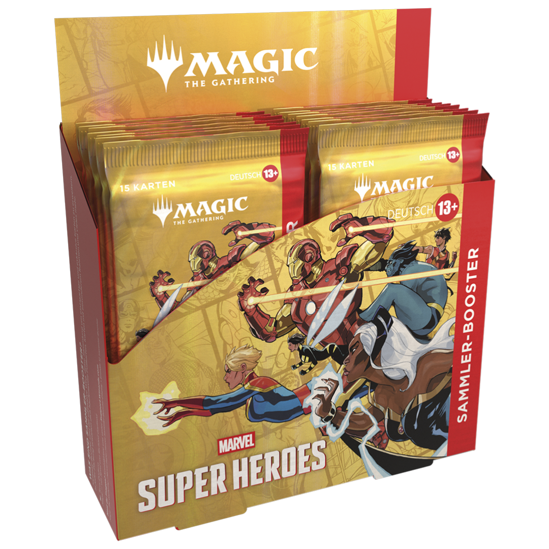Magic: The Gathering | Marvel Super Heroes | Collector Booster Display (DE)