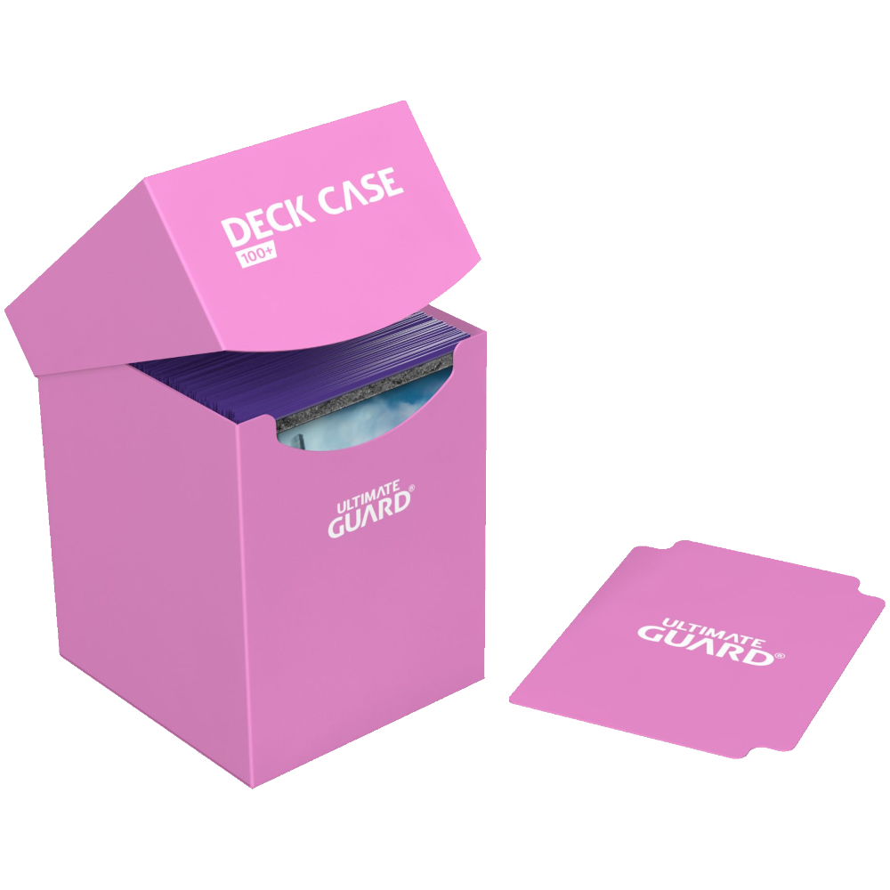 Ultimate Guard | Deck Case 100+ | Standard Size Pink