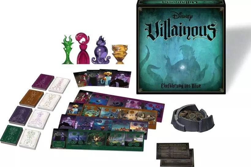 Ravensburger | Disney Villainous Einführung ins Böse | Gesellschaftsspiel & Brettspiel
