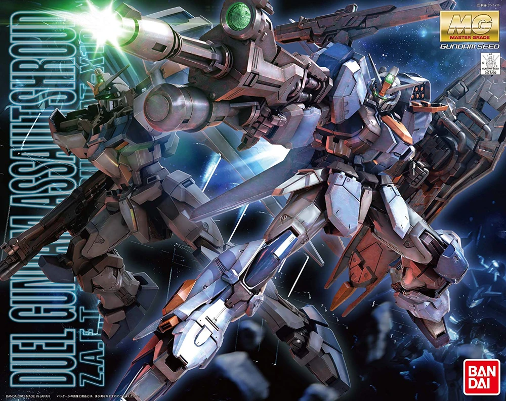 Bandai: MG Gundam Duel Assaultshroud - Mobile Suit Gundam SEED (1/100)
