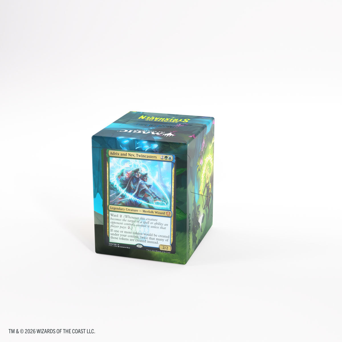 Gamegenic | Secrets of Strixhaven - Bastion | Deckbox 100+ XL - IC2