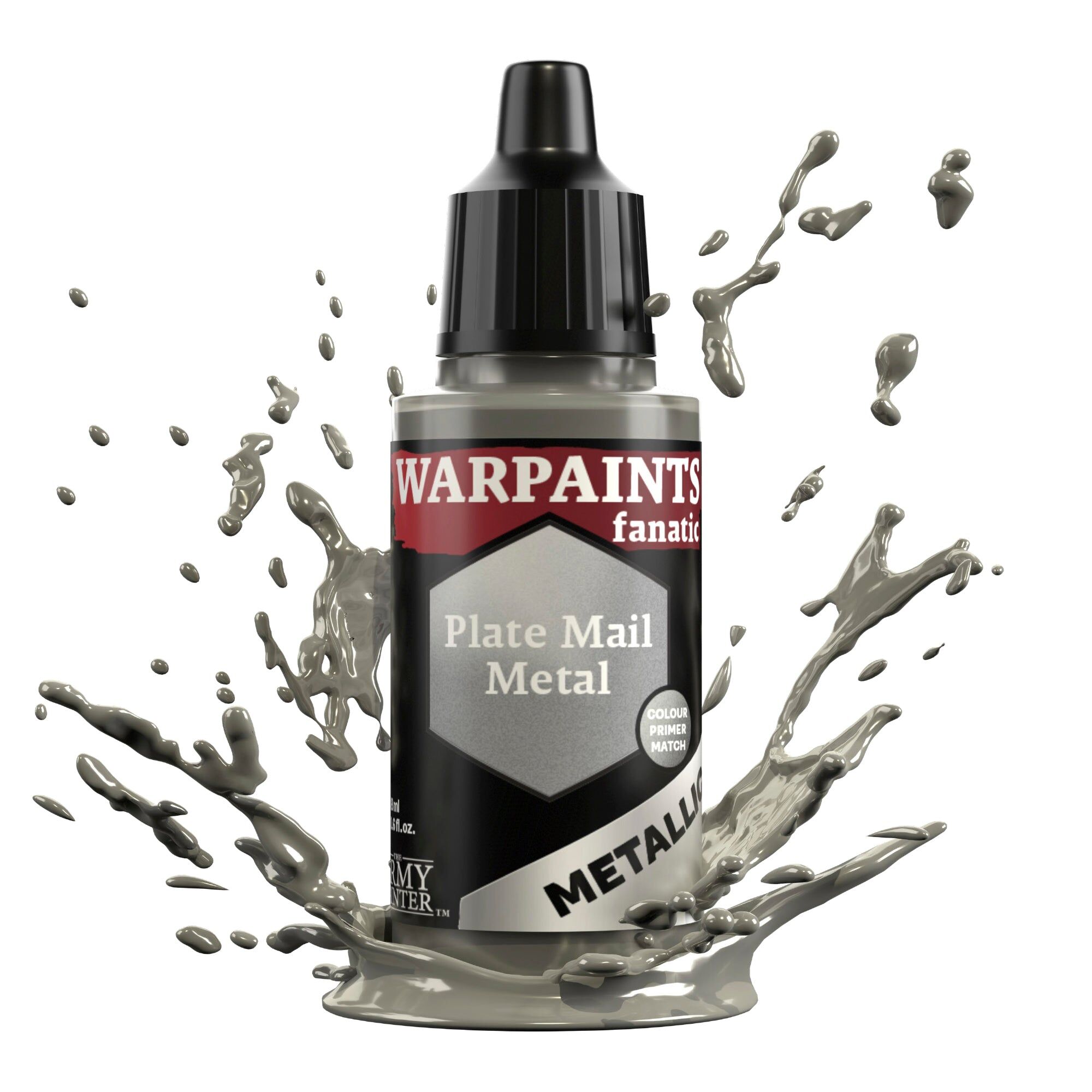 The Army Painter - Plate Mail Metal - Warpaints Fanatic Metallic