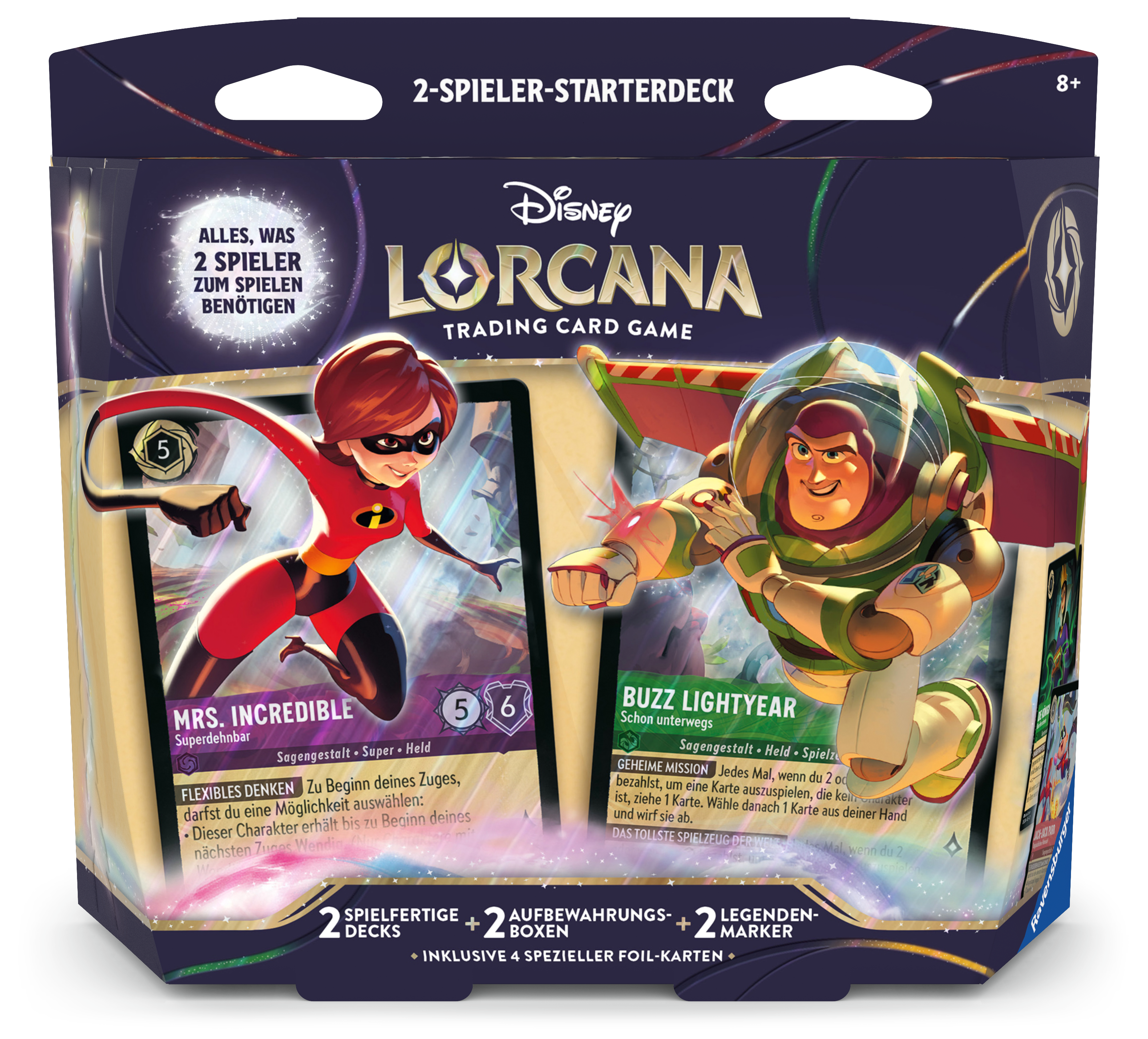 Disney Lorcana | Unbekannte Wildnis | Zwei-Spieler-Starterdeck (DE)