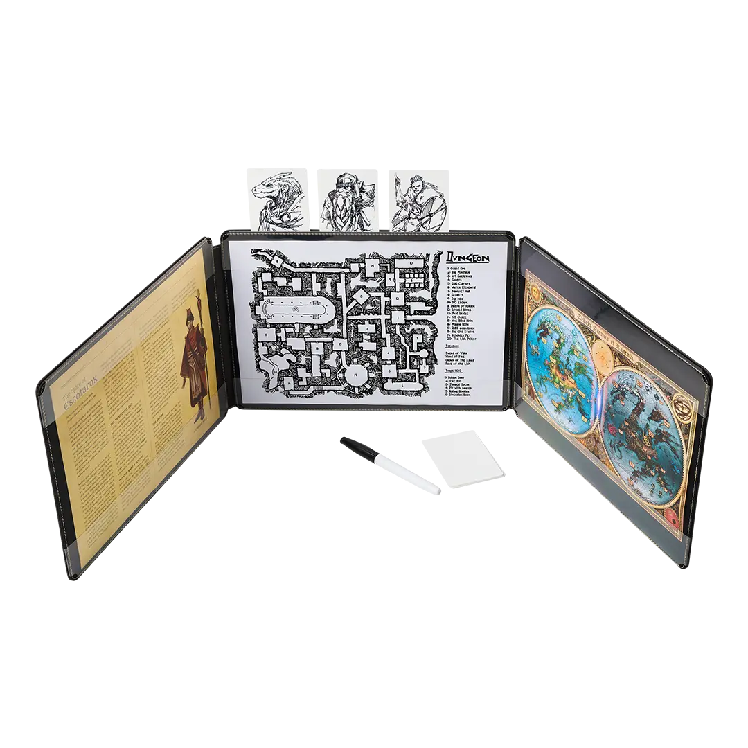 Dragon Shield: Game Master Screen - Iron Grey