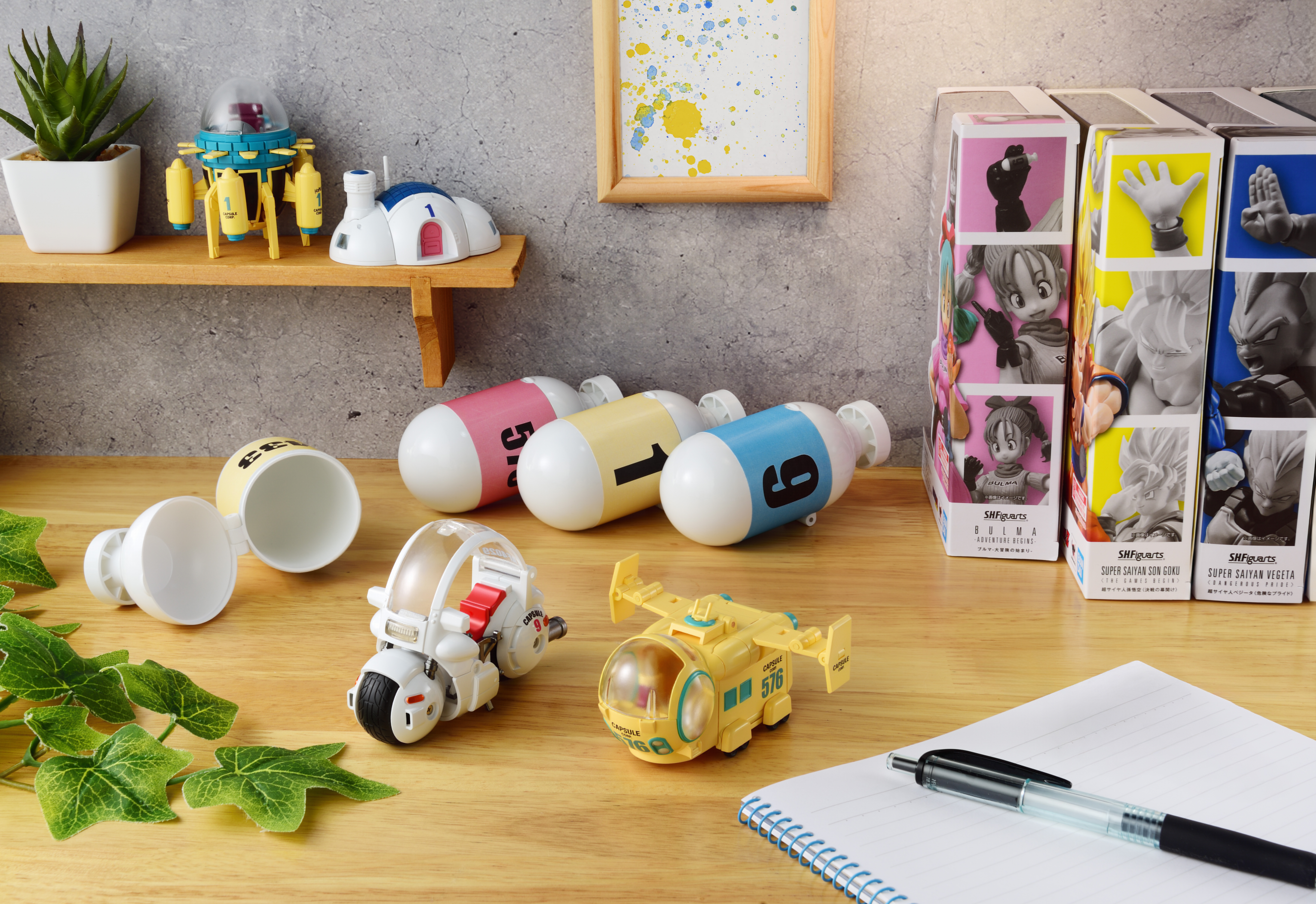 Tamashii Nations | Hoi-Poi Capsule No. 9 Bulma's Motorcycle Changearts (9cm) | Dragon Ball