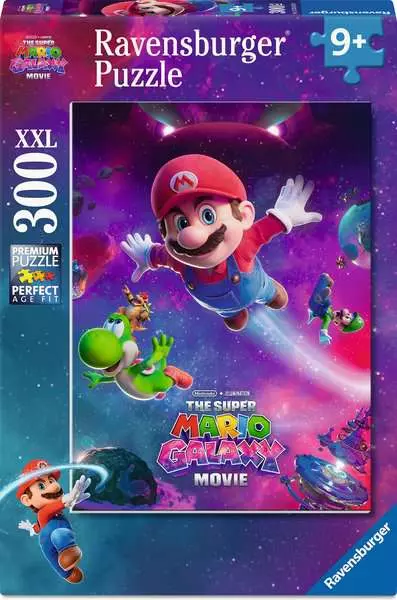 Ravensburger | Super Mario Galaxy Movie | 300 XXL Teile Puzzle (Neue Abenteuer von Super Mario)