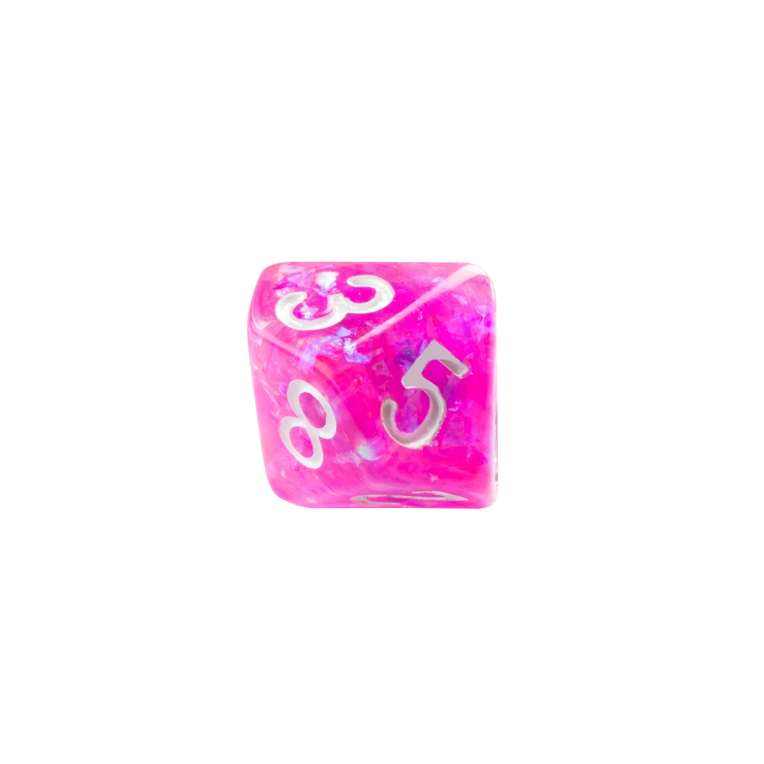 Gamegenic | RPG Dice Set | Candy-like Series Raspberry