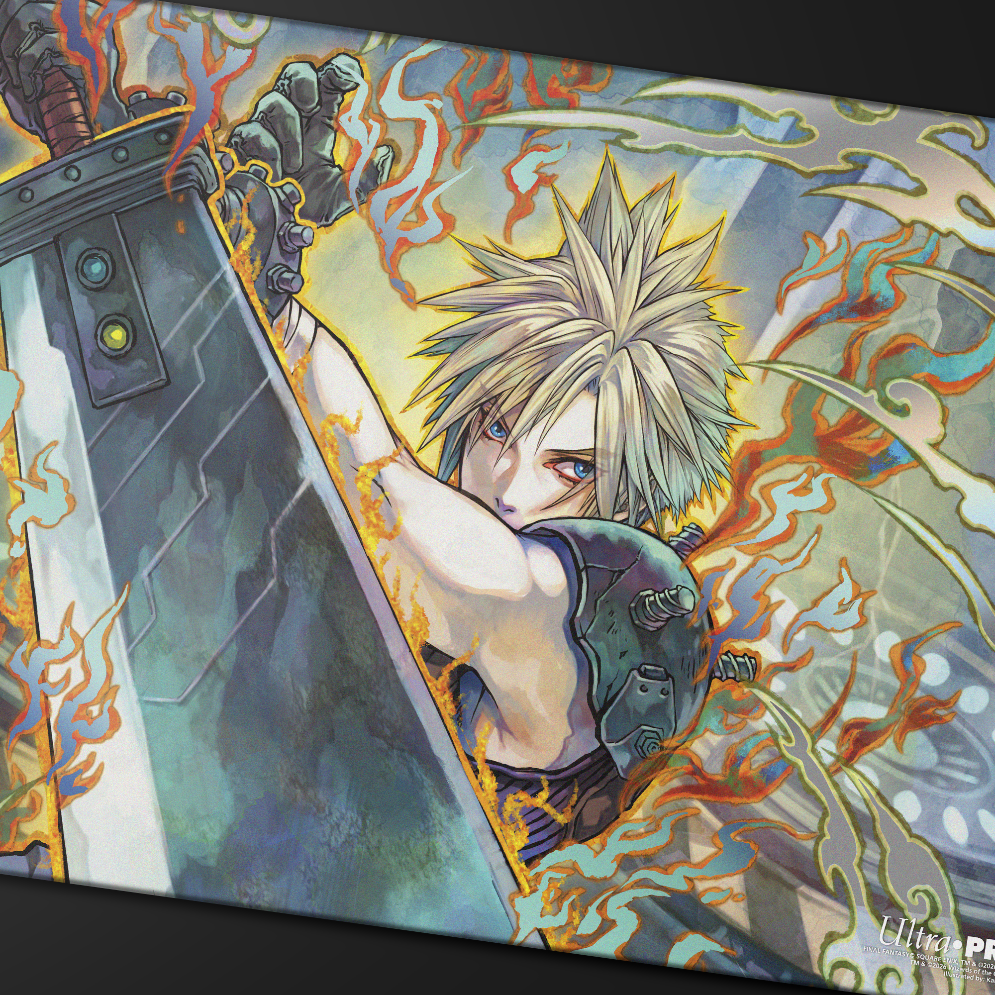 Ultra Pro | MTG - FINAL FANTASY - Buster Sword | Foil Playmat