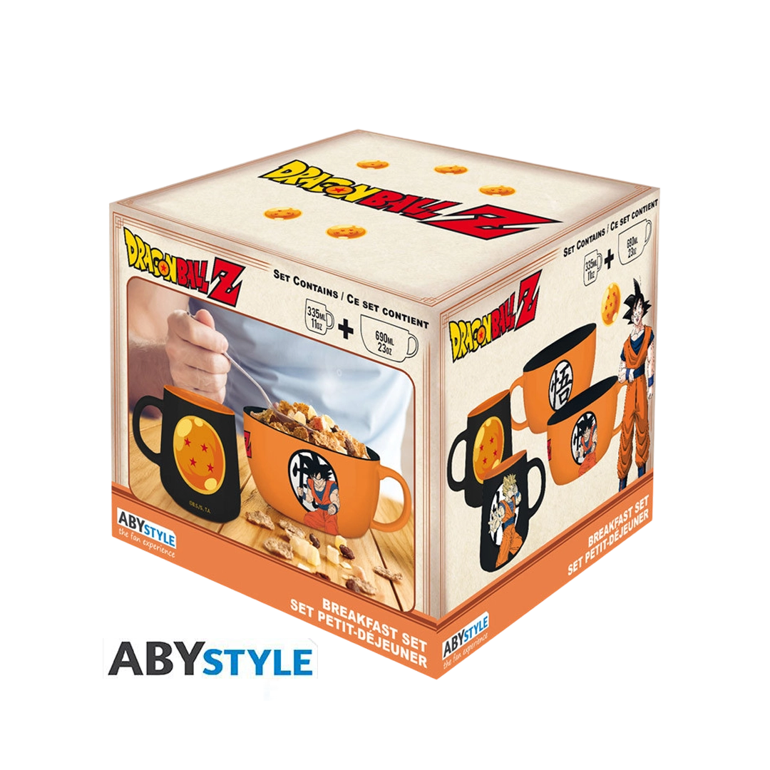 Abysse: Dragon Ball - Breakfast Set Mug and Bowl - Goku