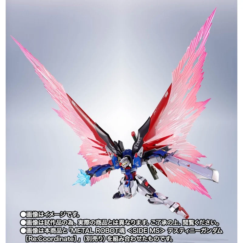 Tamashii Nations | Wing of Light & Effect Set For Destiny Gundam (Re: Coordinate) Metal Robot Spirits (40cm) | Gundam