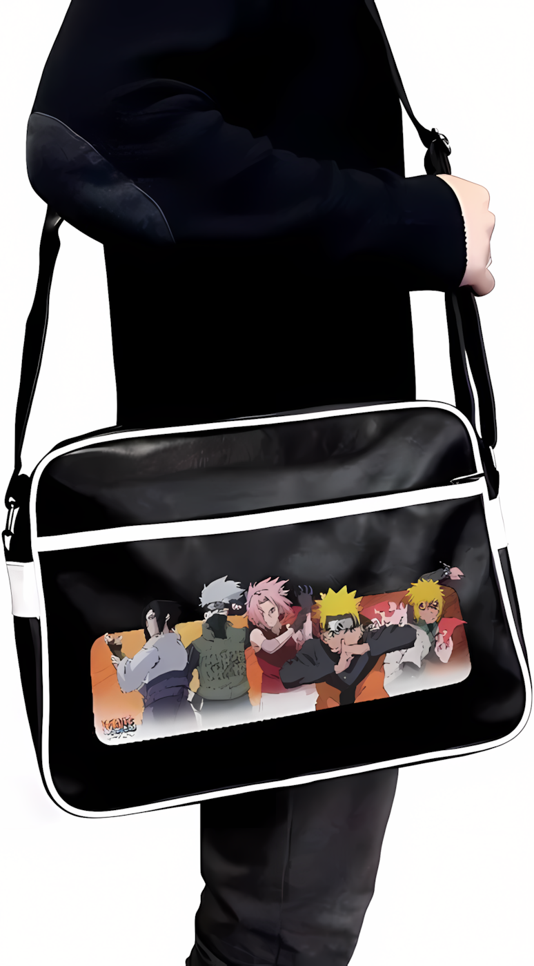 Abysse: Naruto Shippuden - Messenger Bag Vinyl - Good Guys