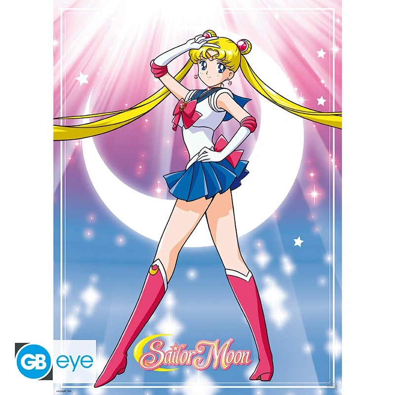 Sailor Moon | Chibi Set 2 Poster (52 x 38cm) Sailor Moon & Cats | Poster