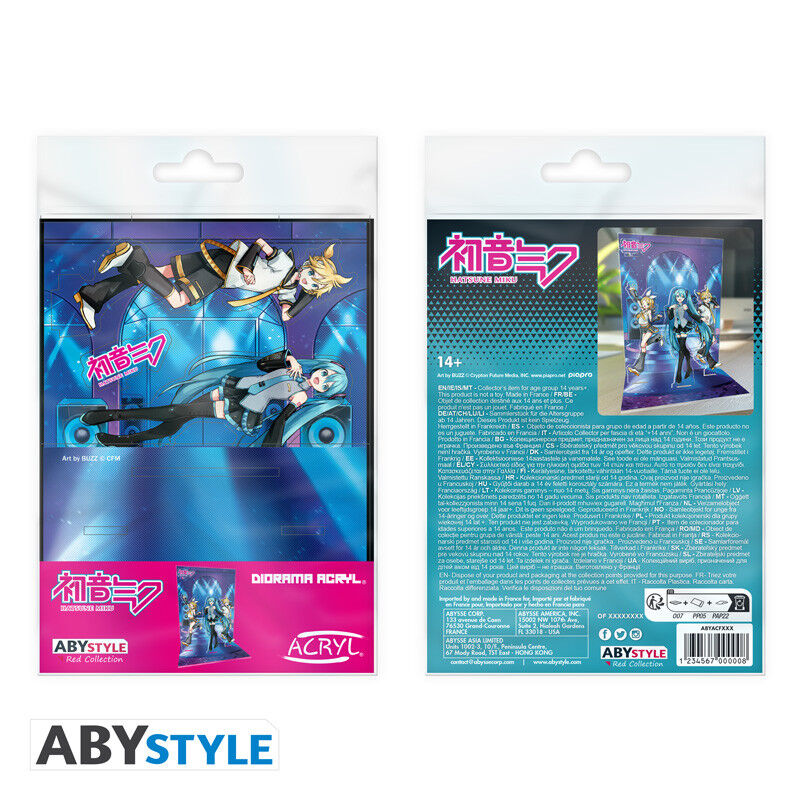 Abysse: Hatsune Miku - Acryl® Diorama - Miku & Friends