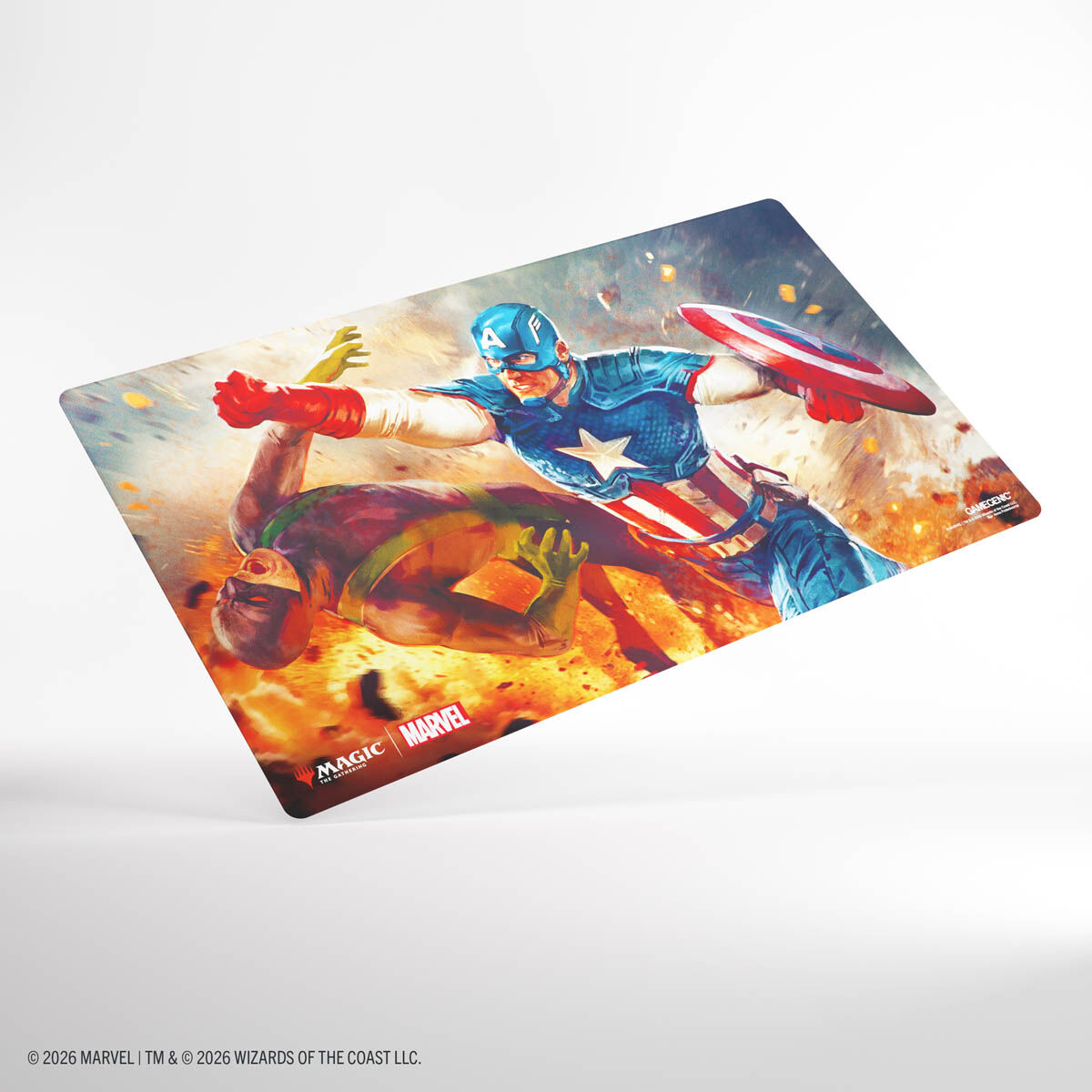Gamegenic | Marvel Super Heroes - Captain America, Super Soldier | Prime Playmat